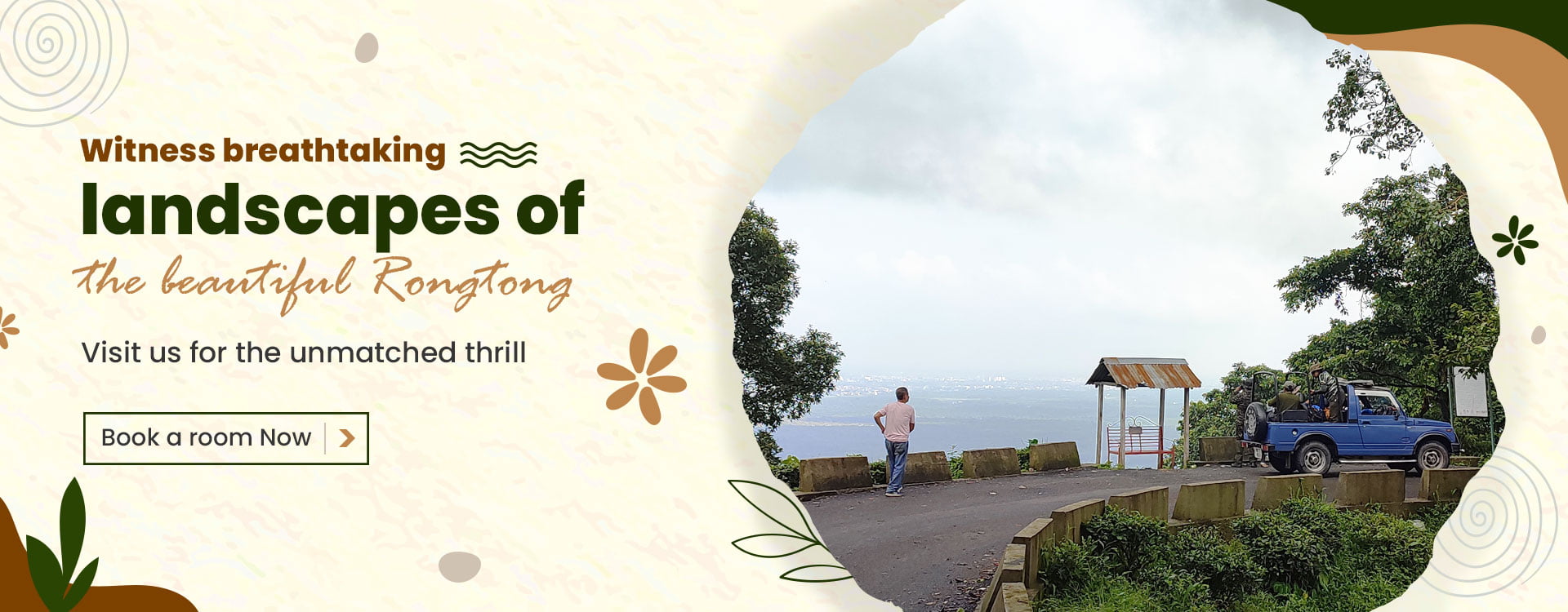 Witness breathtaking landscapes of the beautiful Rongtong